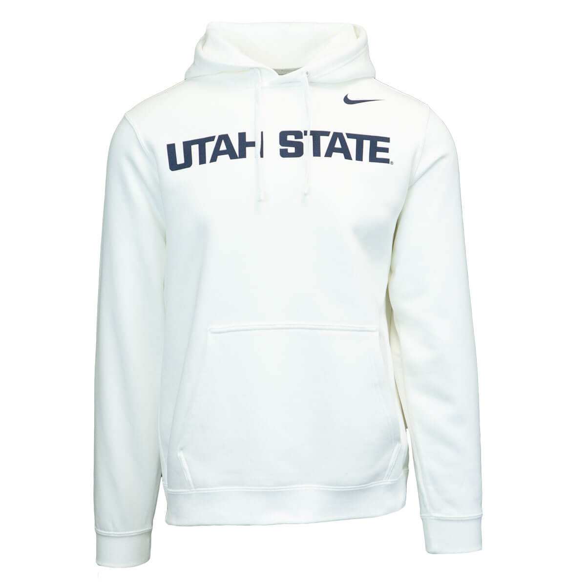 Men s Nike Utah State Fleece Lined Hoodie Utah State Aggies